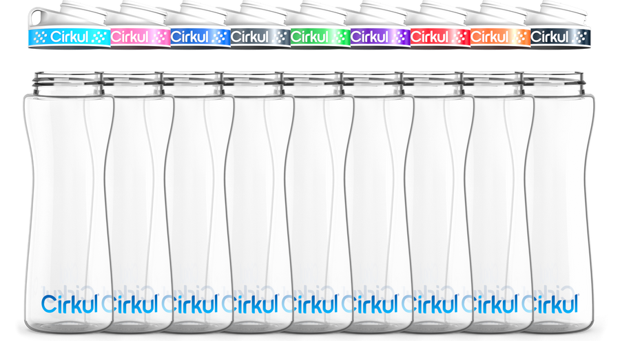 Add-on: 22oz. Plastic Bottle & Comfort Grip Lid