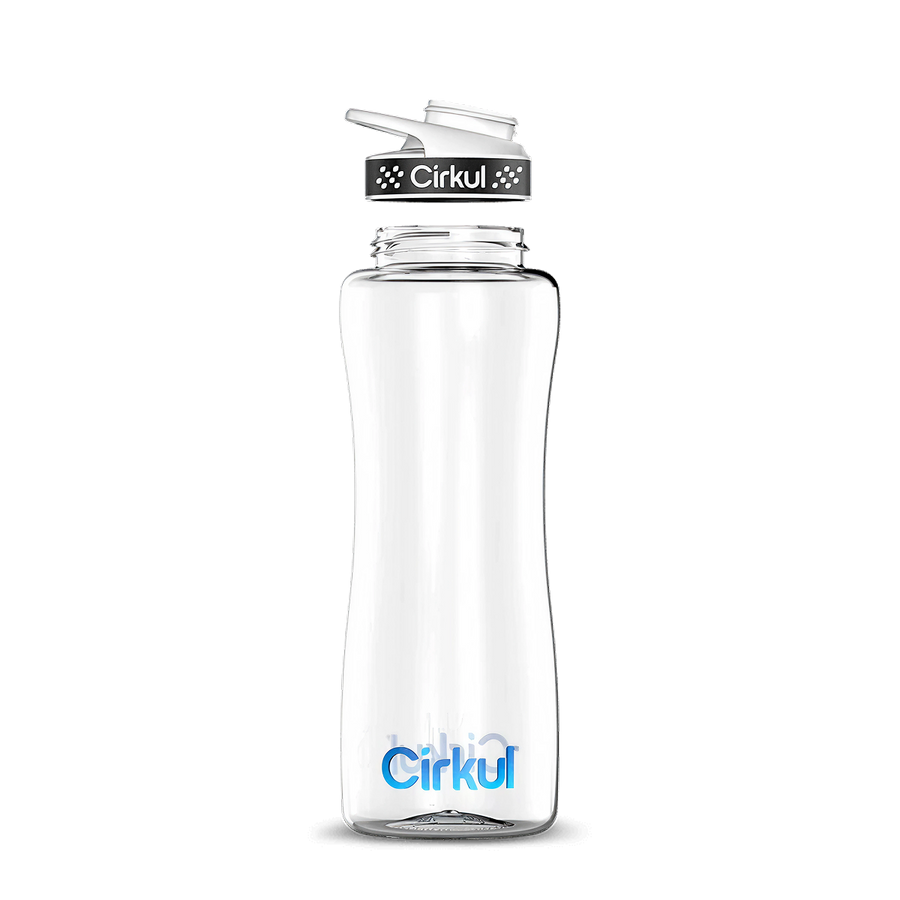 32oz. Plastic Bottle & Comfort Grip Lid