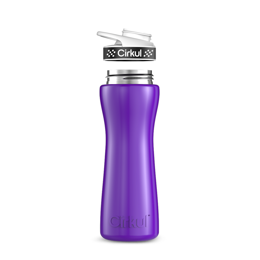 22oz. Stainless Steel Bottle & Comfort Grip Lid