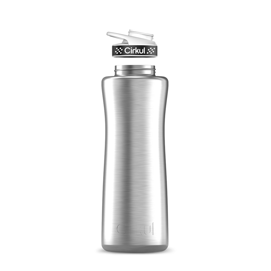 42oz. Stainless Steel Bottle & Comfort Grip Lid