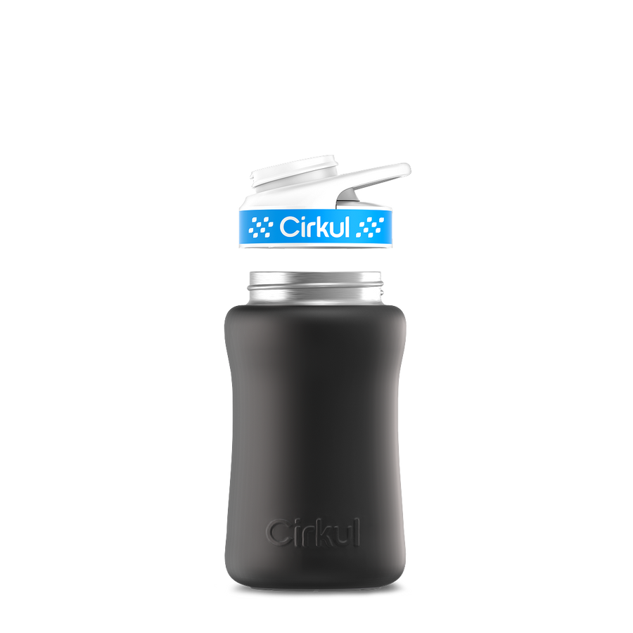 12oz. Stainless Steel Bottle & Comfort Grip Lid