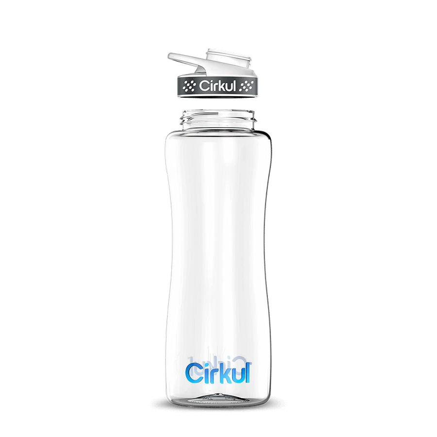 32oz. Plastic Bottle & Comfort Grip Lid