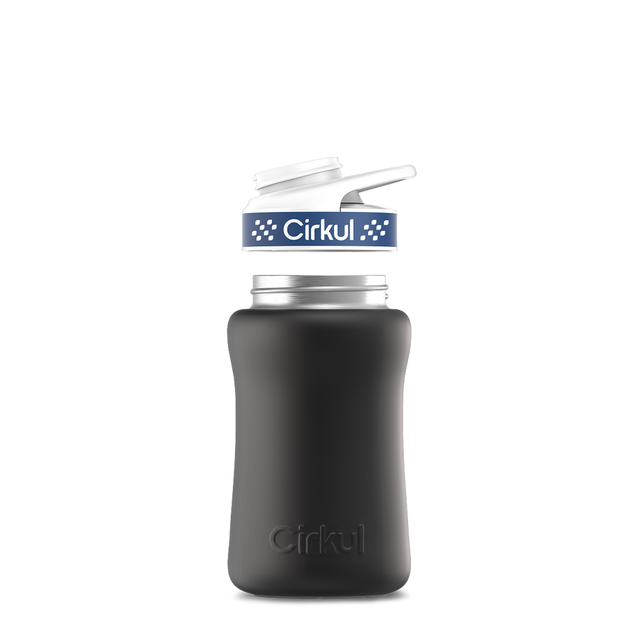 12oz. Stainless Steel Bottle & Comfort Grip Lid