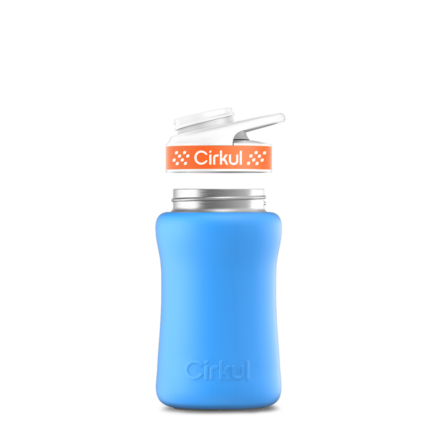 12oz. Stainless Steel Bottle & Comfort Grip Lid