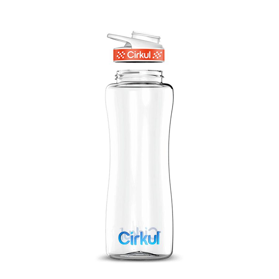 32oz. Plastic Bottle & Comfort Grip Lid