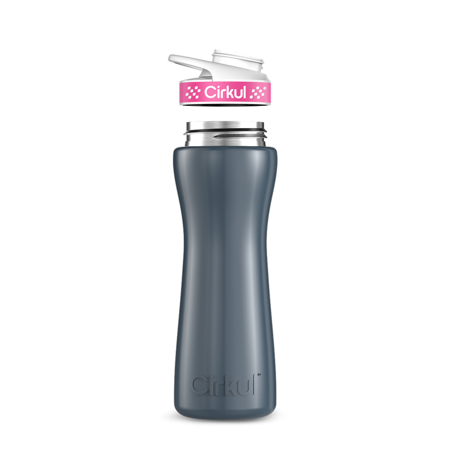 22oz. Stainless Steel Bottle & Comfort Grip Lid