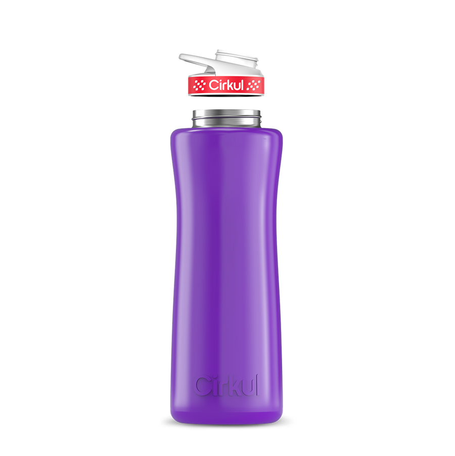 42oz. Stainless Steel Bottle & Comfort Grip Lid