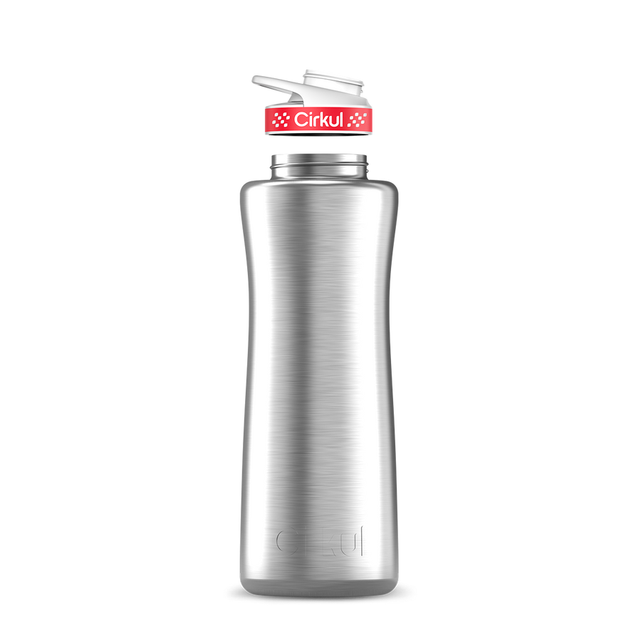 42oz. Stainless Steel Bottle & Comfort Grip Lid