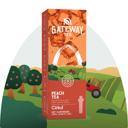 Sip Flavor: Gateway Peach Tea